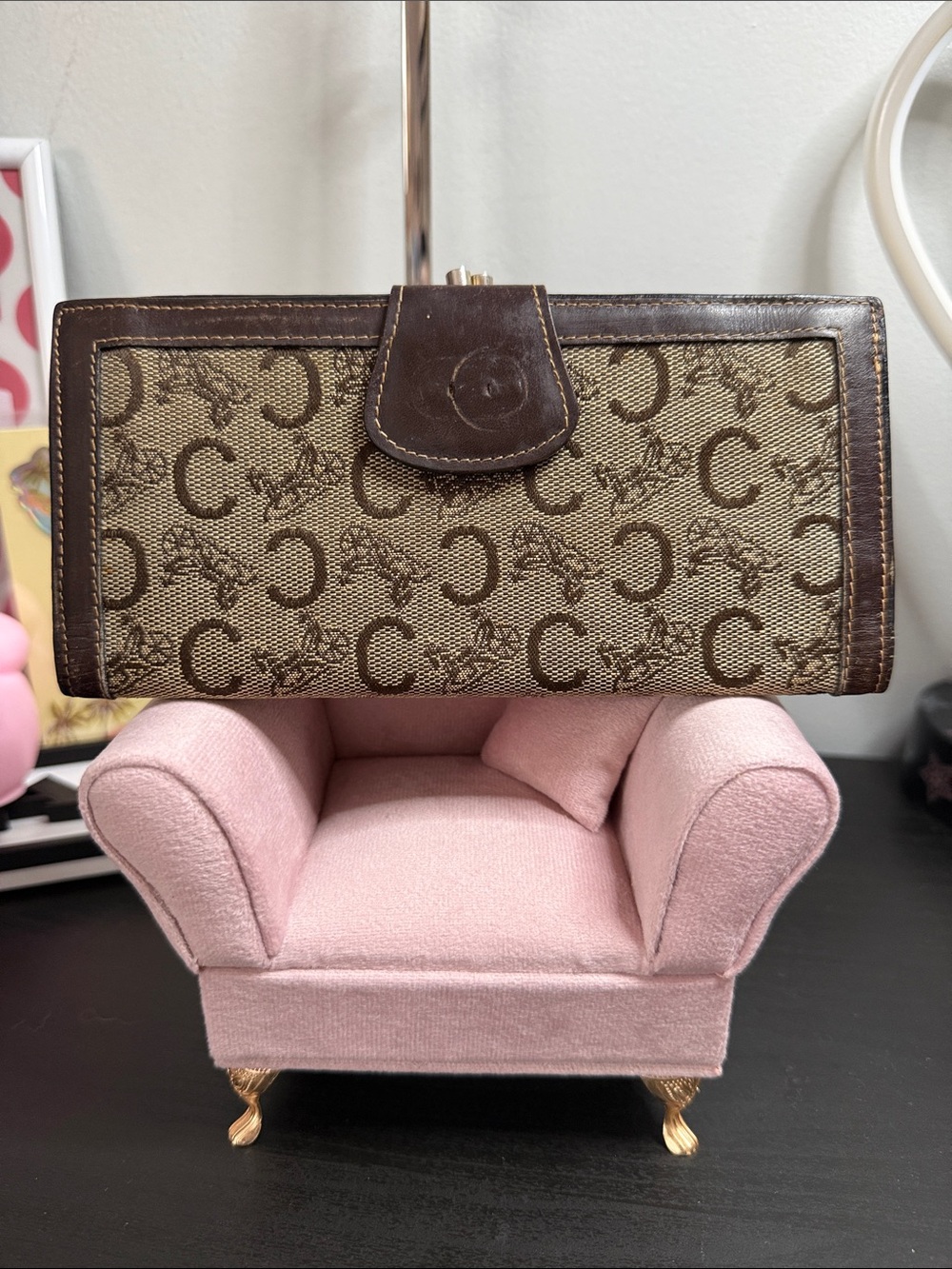 Celine Project Monogram Continental Wallet